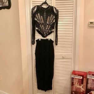 Gorgeous Vintage Two-Piece Evening Gown/Dress